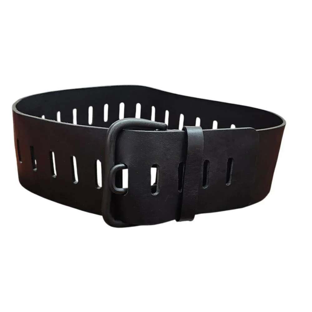 Brave Willa Bridle Black Leather Women's Belt Size 30